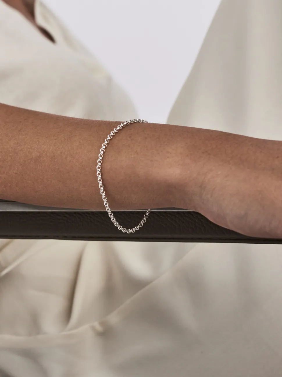 Fine Silver Belcher Bracelet