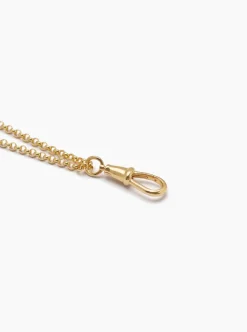 Gold Belcher Clipt Necklace