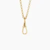 Gold Chunky Belcher Clipt Necklace