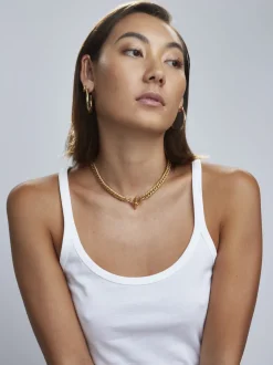 Gold Curb Link Choker