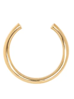 Gold Horseshoe Bangle