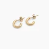 Gold Huggie Earrings