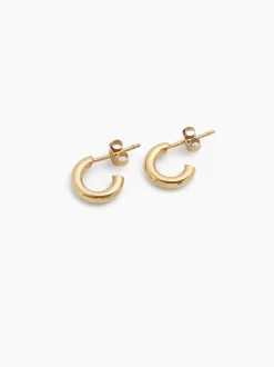 Gold Huggie Earrings