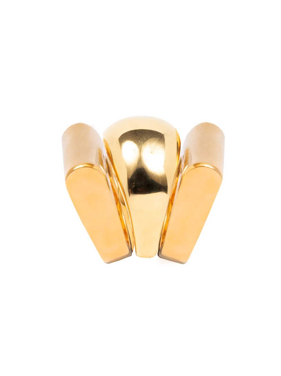 Gold Ridge Triple Ring Set