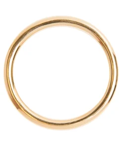 Large Plain Gold Bangle