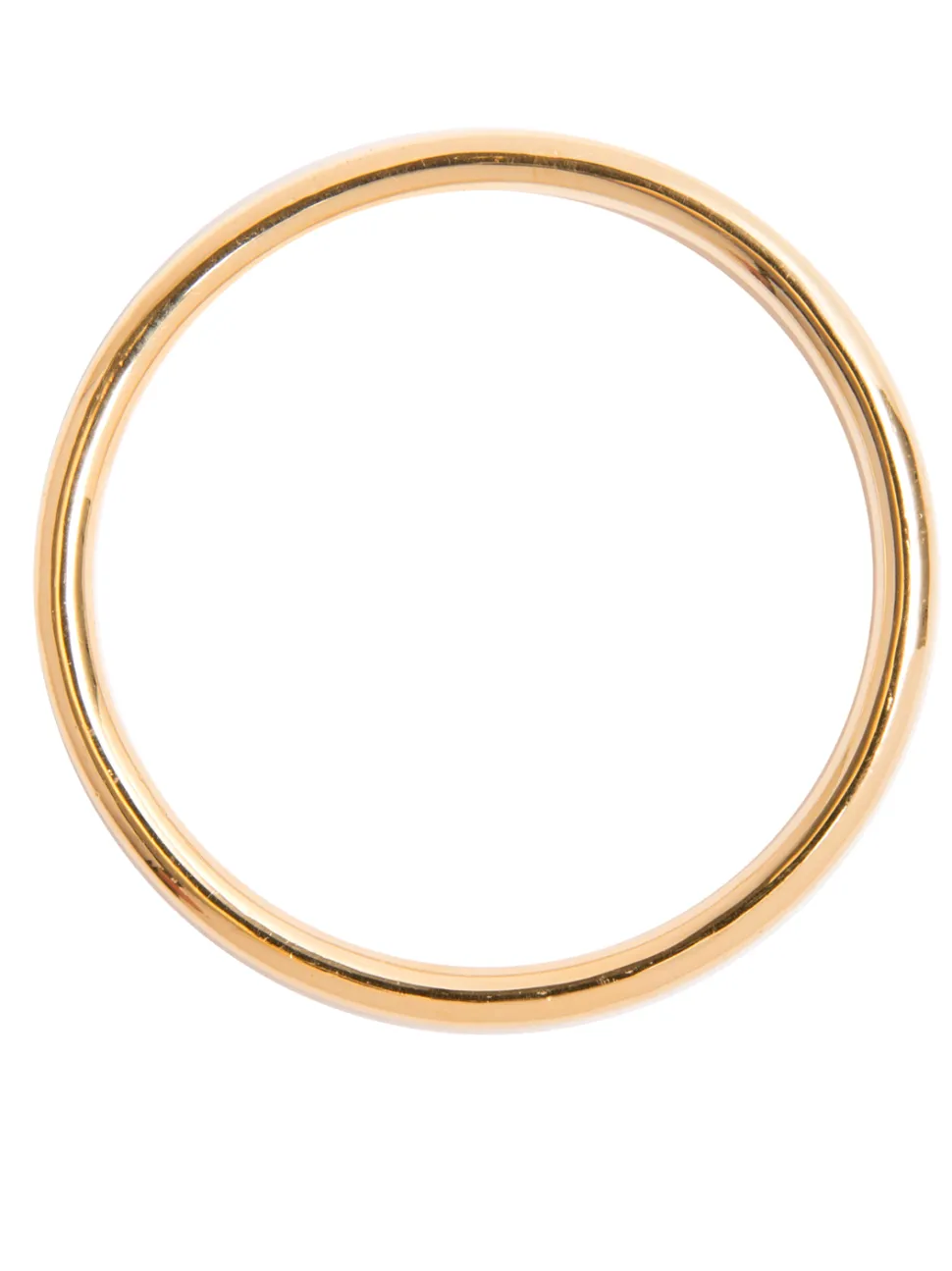 Medium Plain Gold Bangle