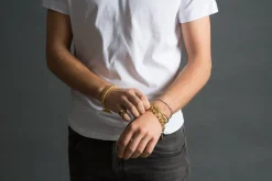 Men's Gold Watch Chain Bracelet