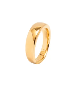 Men's Slim Gold Band Ring
