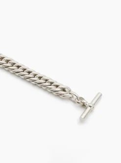 Silver Curb Link Choker