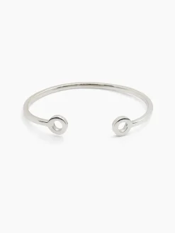 Silver Stacking Torque Bangle