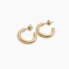 Small Gold Hoop Earrings