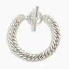 Small Silver Curb Link Bracelet