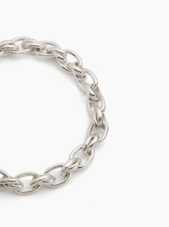 Small Silver Double Link Bracelet