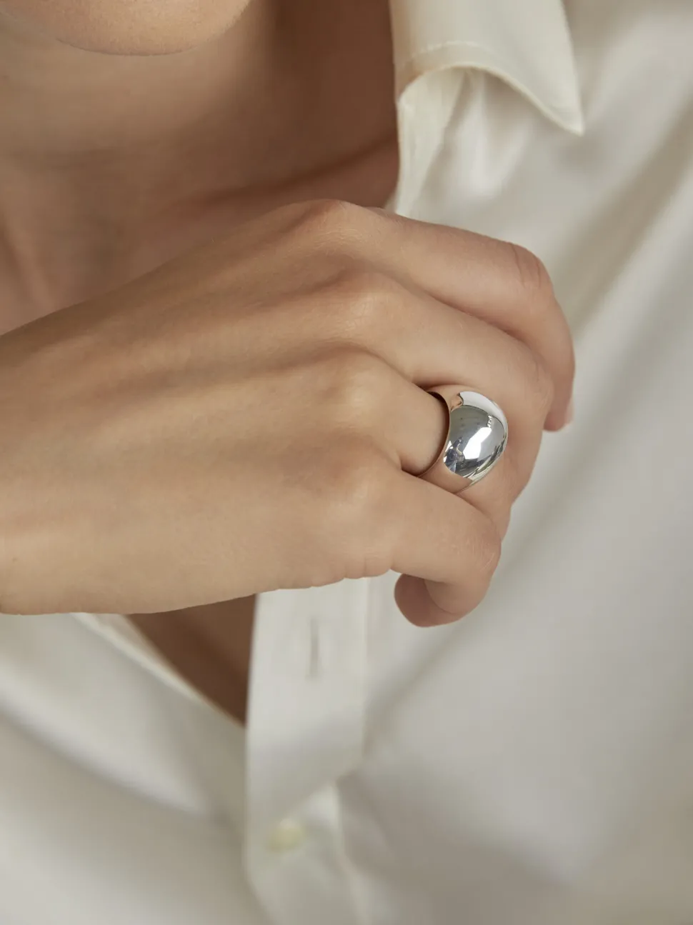 The Silver Egg Ring