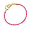 Tilly Sveaas Fuchsia Gold Friendship Bracelet