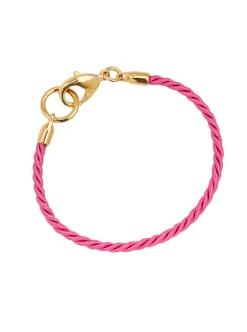 Tilly Sveaas Fuchsia Gold Friendship Bracelet