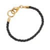 Tilly Sveaas Noir Gold Friendship Bracelet