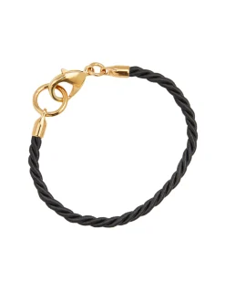 Tilly Sveaas Noir Gold Friendship Bracelet